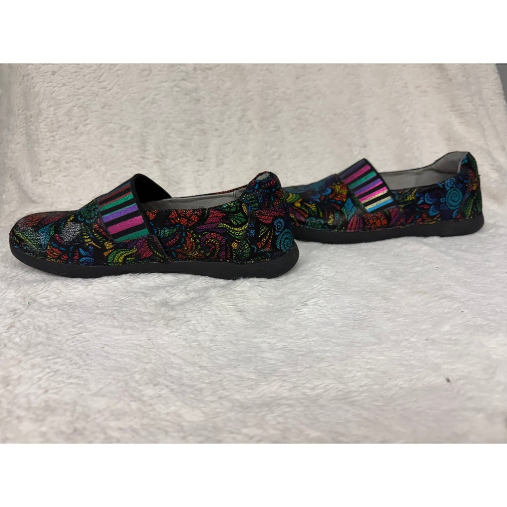 Alegria Glee Stained Glass Size 36 US 6‎ Clogs Slip Resistant - Picture 10 of 11